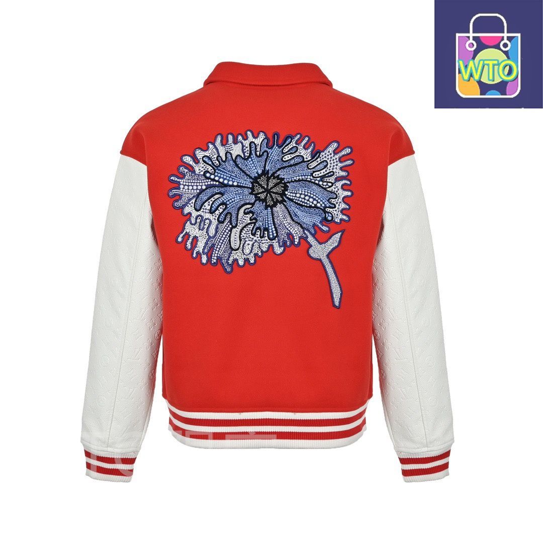 今日特価】Louis Vuitton ルイ・ヴィトン 後ろ刺繍フラワーベース