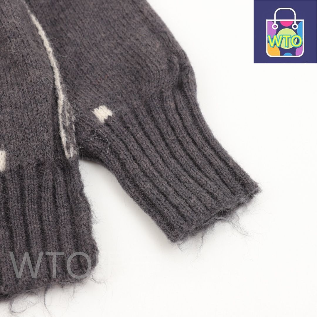 今日特価】Gucci グッチ モヘアリバーシブルニットカーディガン