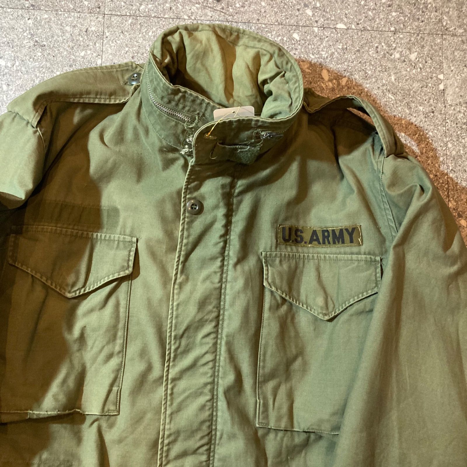 US ARMY M-65 2nd field jacket / アメリカ軍 M-65 アルミジップ