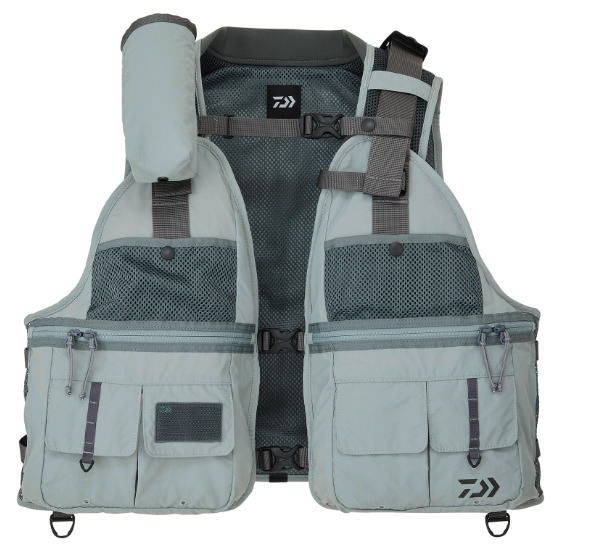 ダイワ ネイティブクリークベスト DV-3226 グレー フリーサイズ / 鮎
