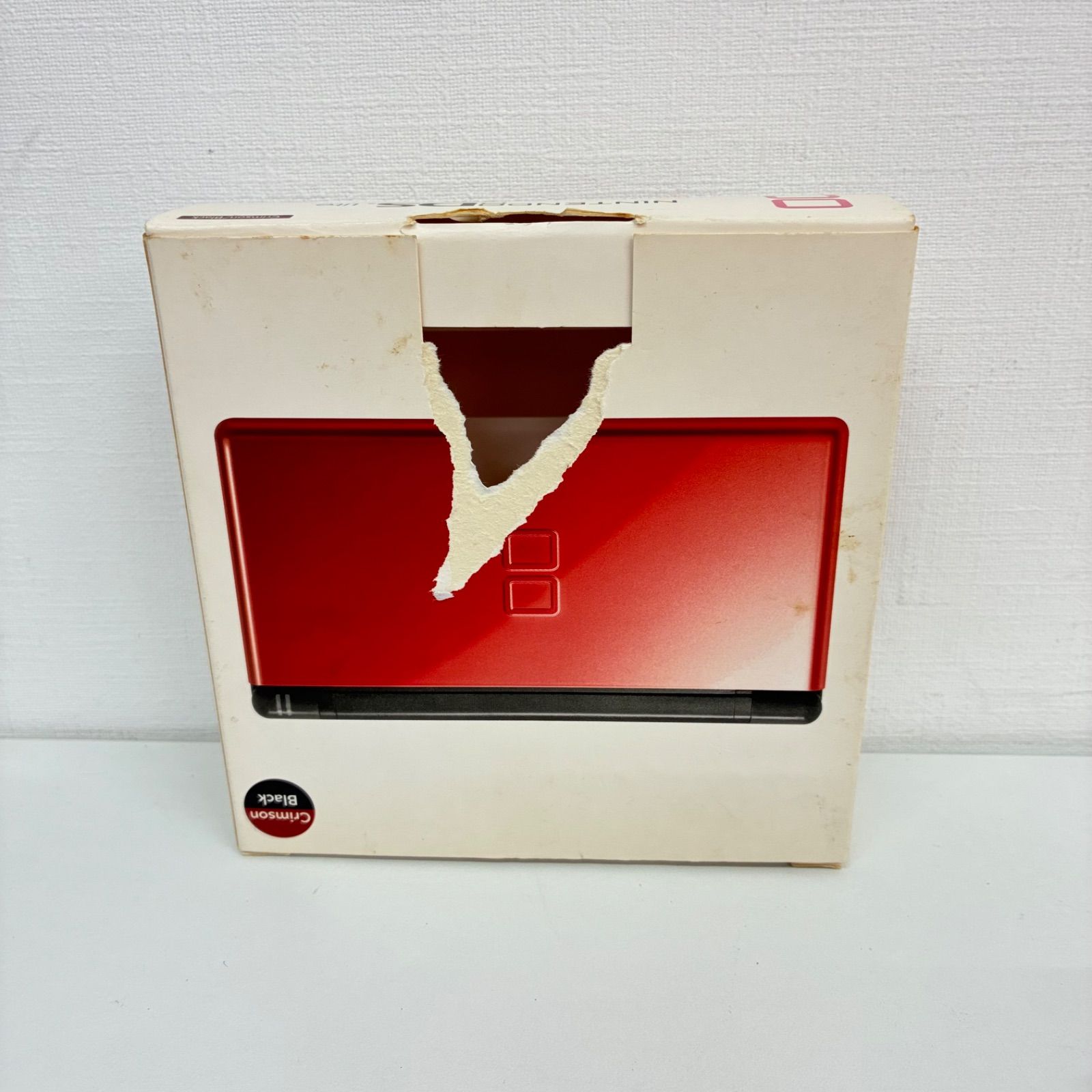 初期化済/動作品】 Nintendo DS Lite RED x Black USG-001 任天堂