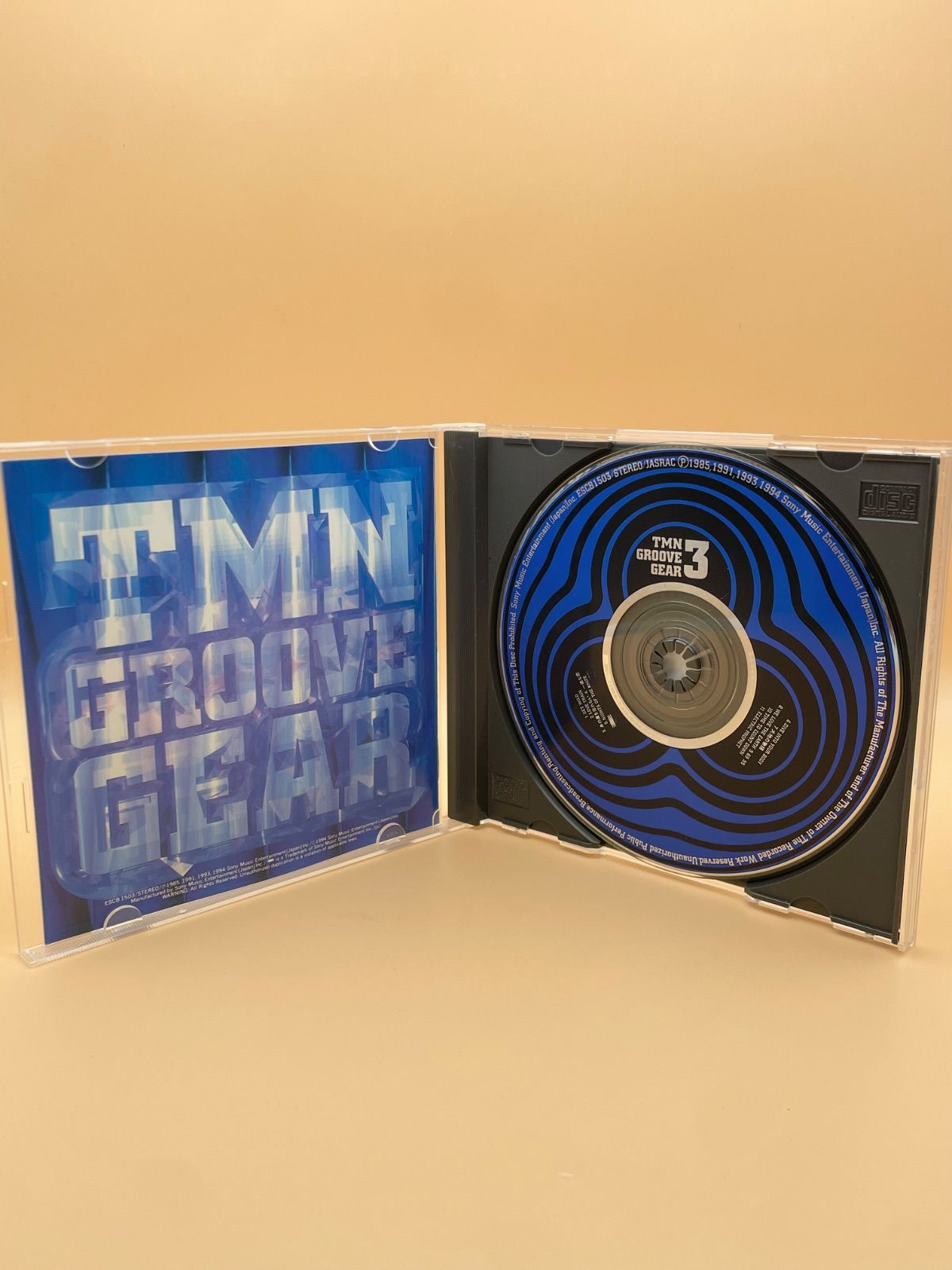 TMN CD 3枚セット GROOVE GEAR TM NETWORK 宇都宮隆 小室哲哉 木根尚登