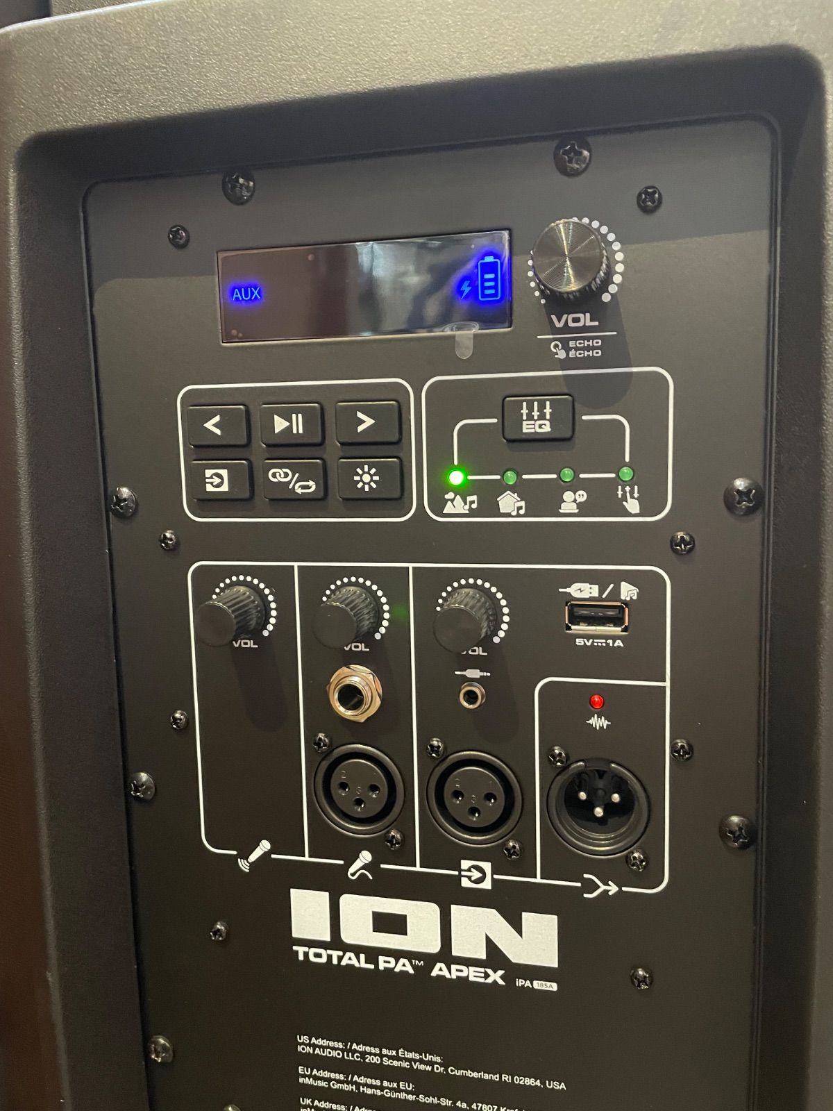 ION】【スピーカー】【マイク×1】【TOTAL PA APEX】 - メルカリ