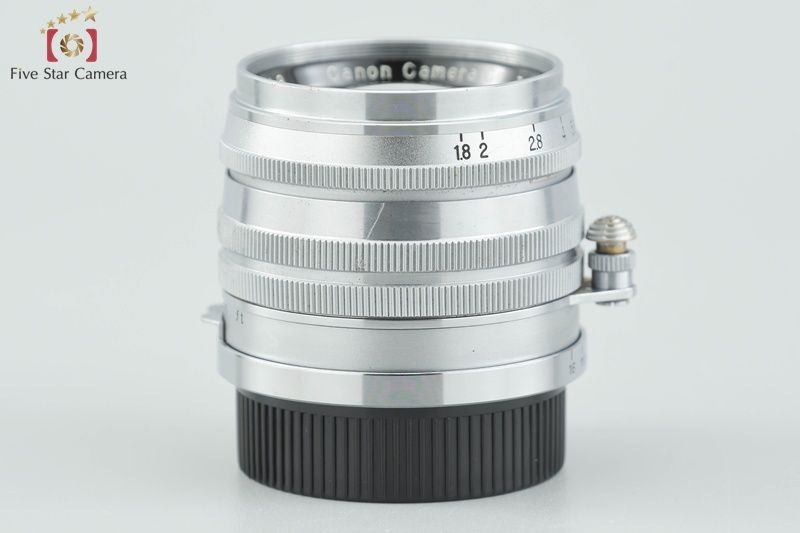 Canon キヤノン 【中古】Canon キヤノン 50mm f/1.8 L39 ライカ 