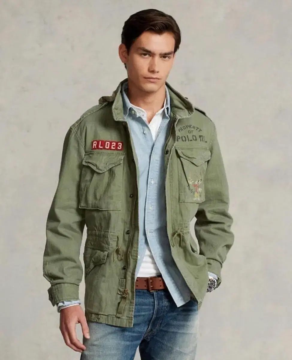 ポロ ラルフローレン カーキ マウンテンパーカー Mサイズ 出品 - メルカリ