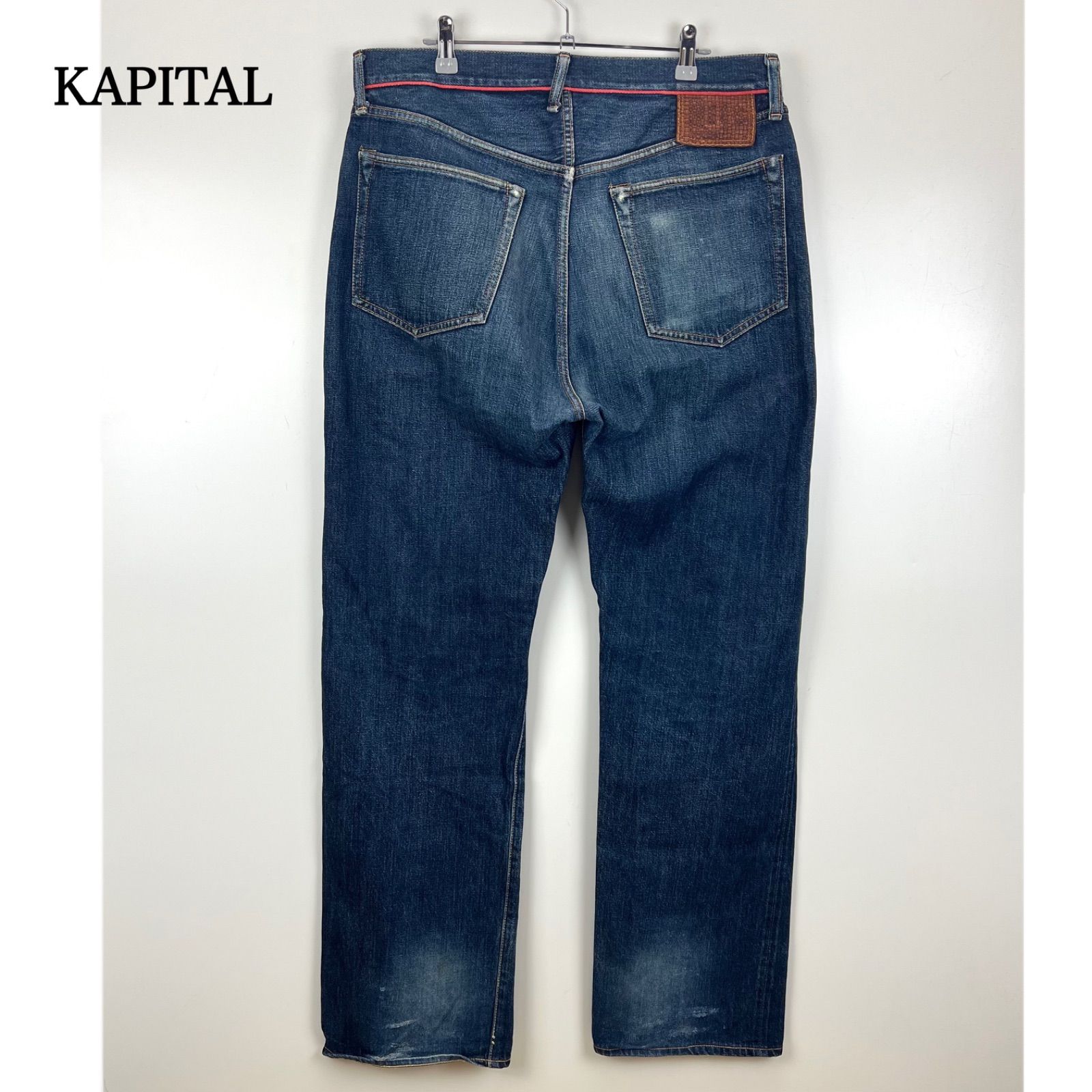 KAPITAL LEGS KIRO HIRATA archive Selvage line denim pants 38