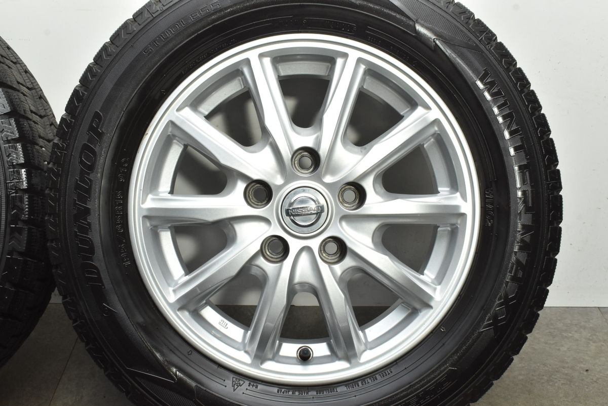 バリ溝】ニッサン 純正 オプション エスティーロ 15in 5.5J +45 PCD114
