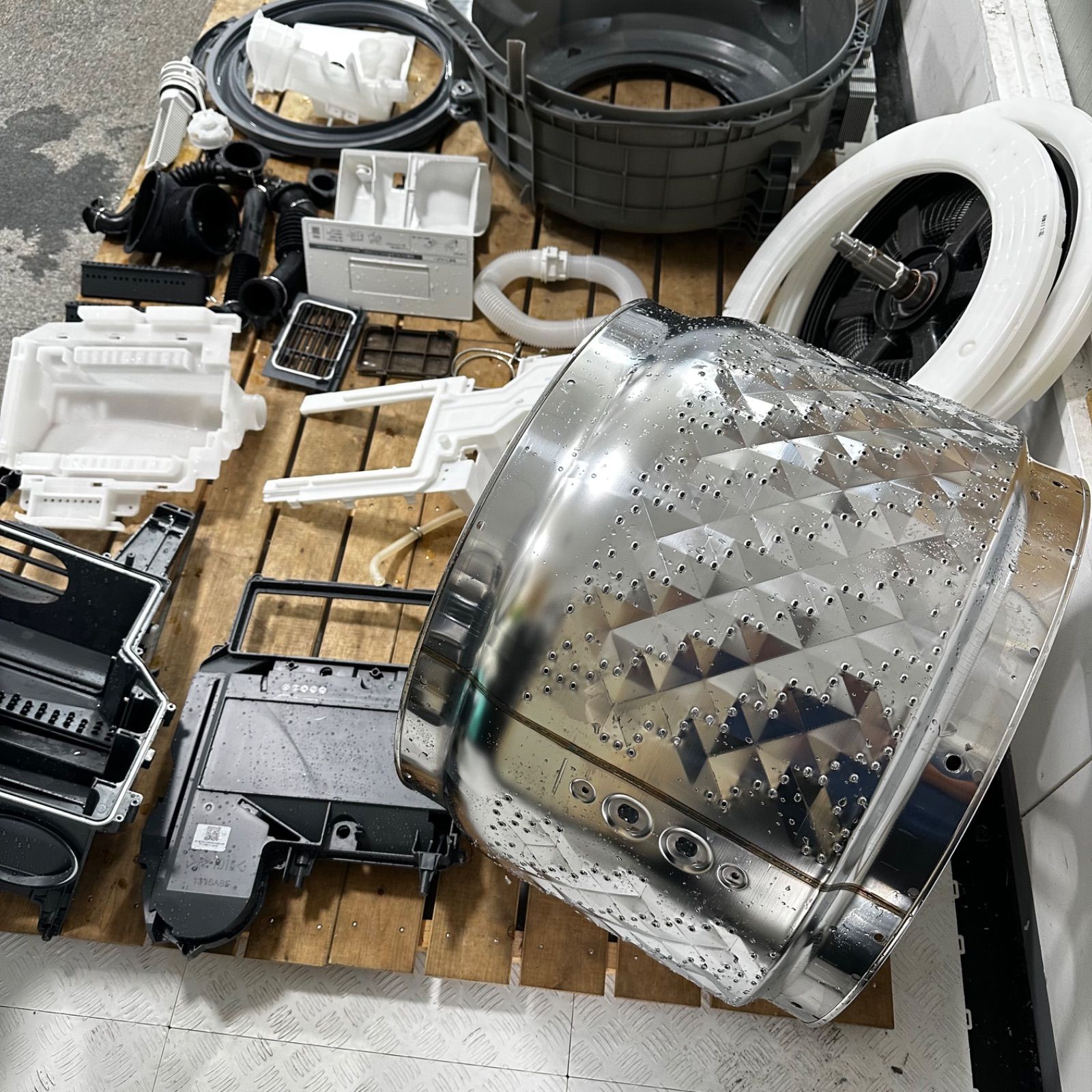 Panasonic NA-LX113AL 2022年製 完全分解洗浄済 ドラム式洗濯機