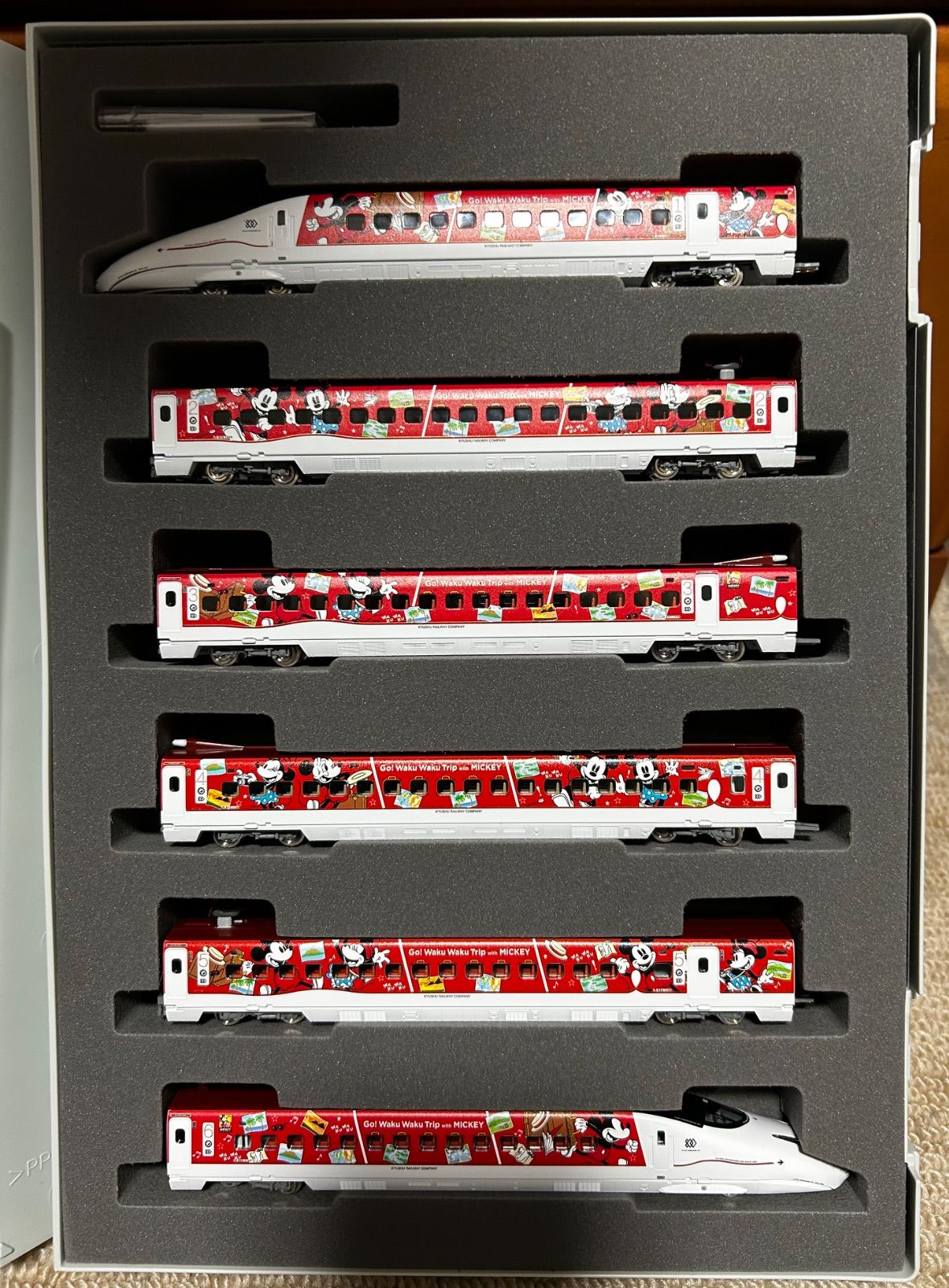 TOMIX 97915 九州新幹線800 1000系 ミッキーマウス＆ミニーマウス