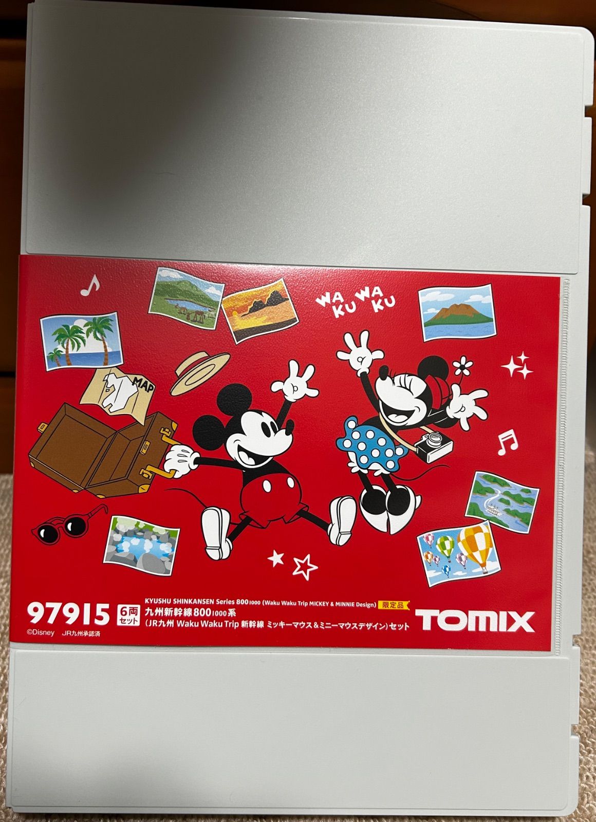 TOMIX 97915 九州新幹線800 1000系 ミッキーマウス＆ミニーマウス