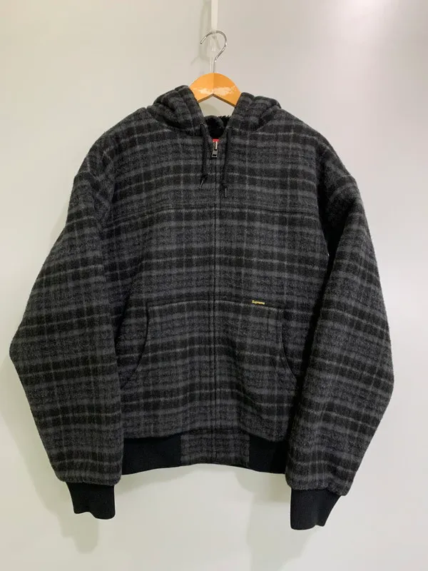2026年最新】supreme plaid wool hoodedの人気アイテム - メルカリ