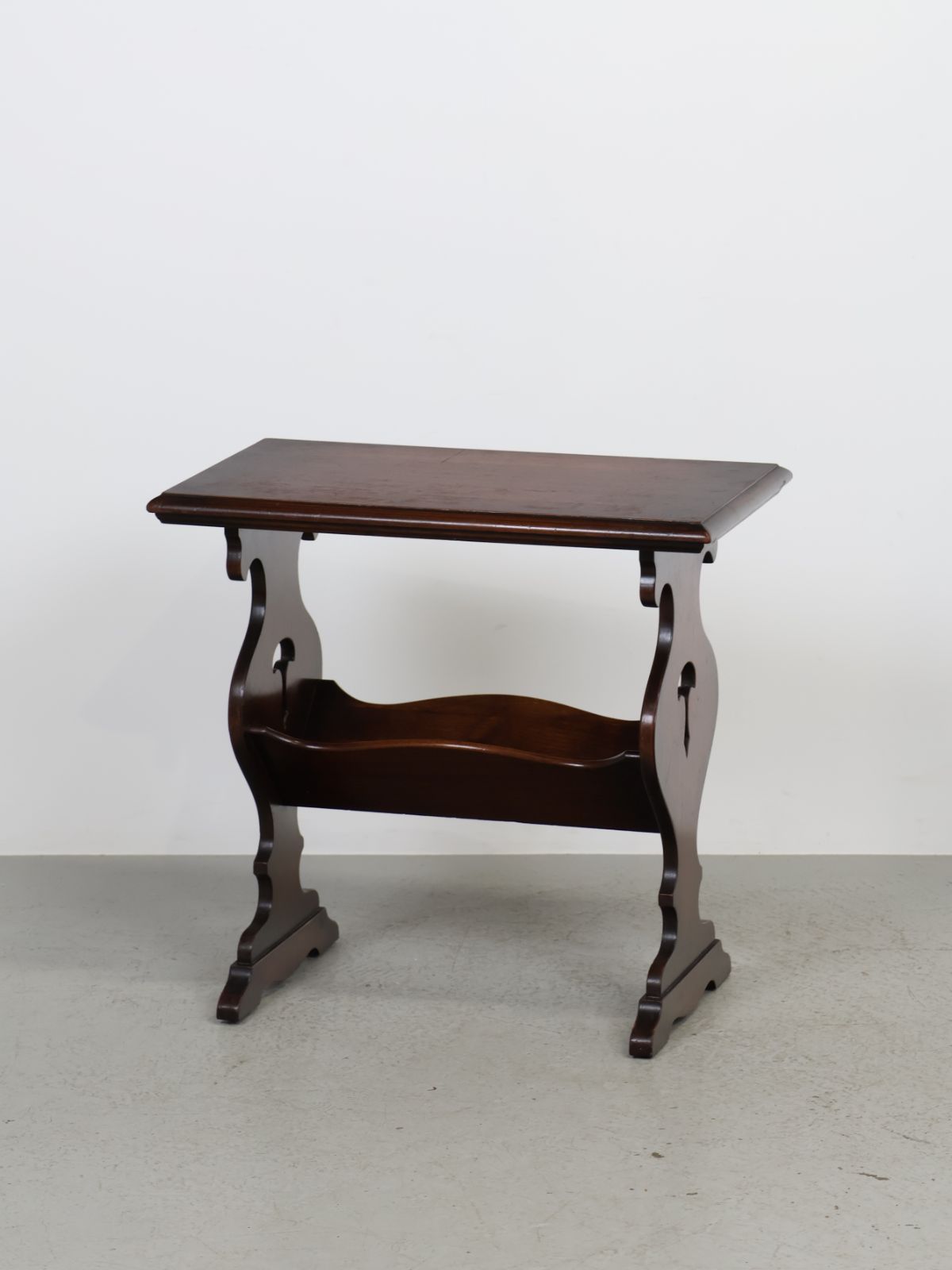 1970 - 80年代 2024 ヴィンテージ ウッド マガジンラック サイド