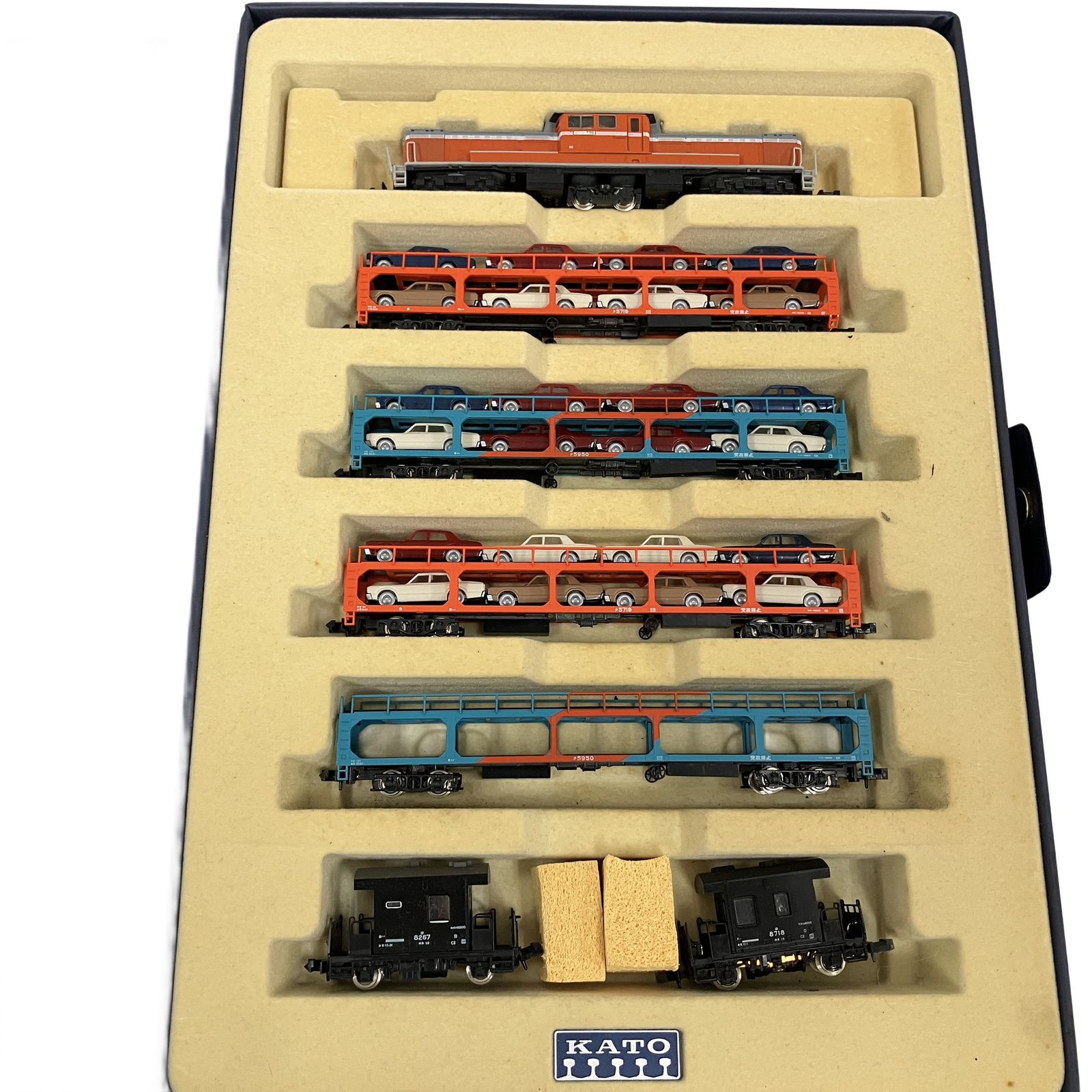 KATO DD51 ディーゼル機関車 貨車 全6両 鉄道模型 Nゲージ 中古