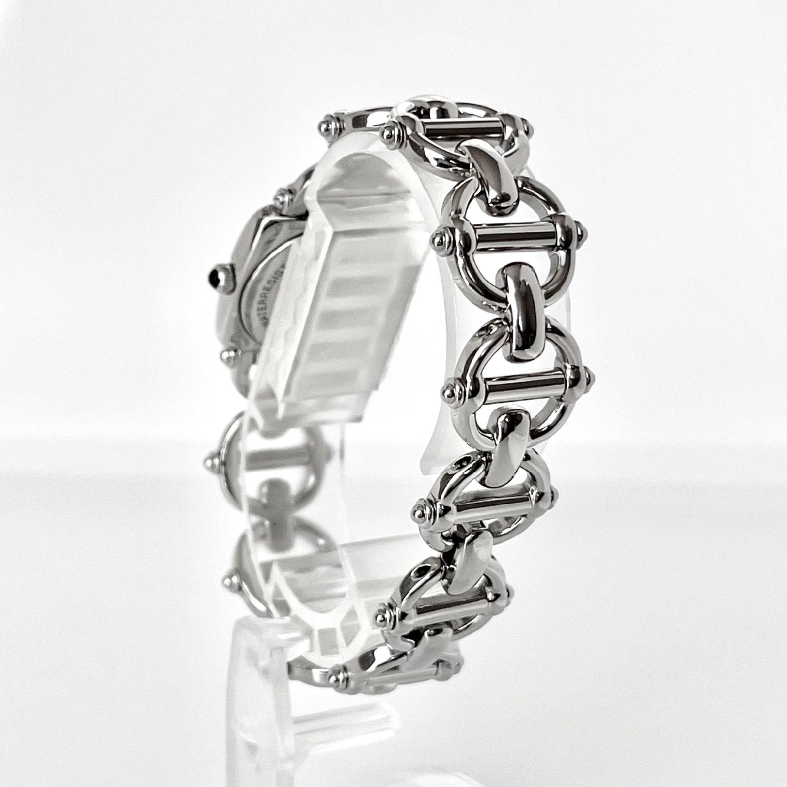 グッチ 6400L レディース 腕時計 磨き済み 美品】GUCCI 電池新品