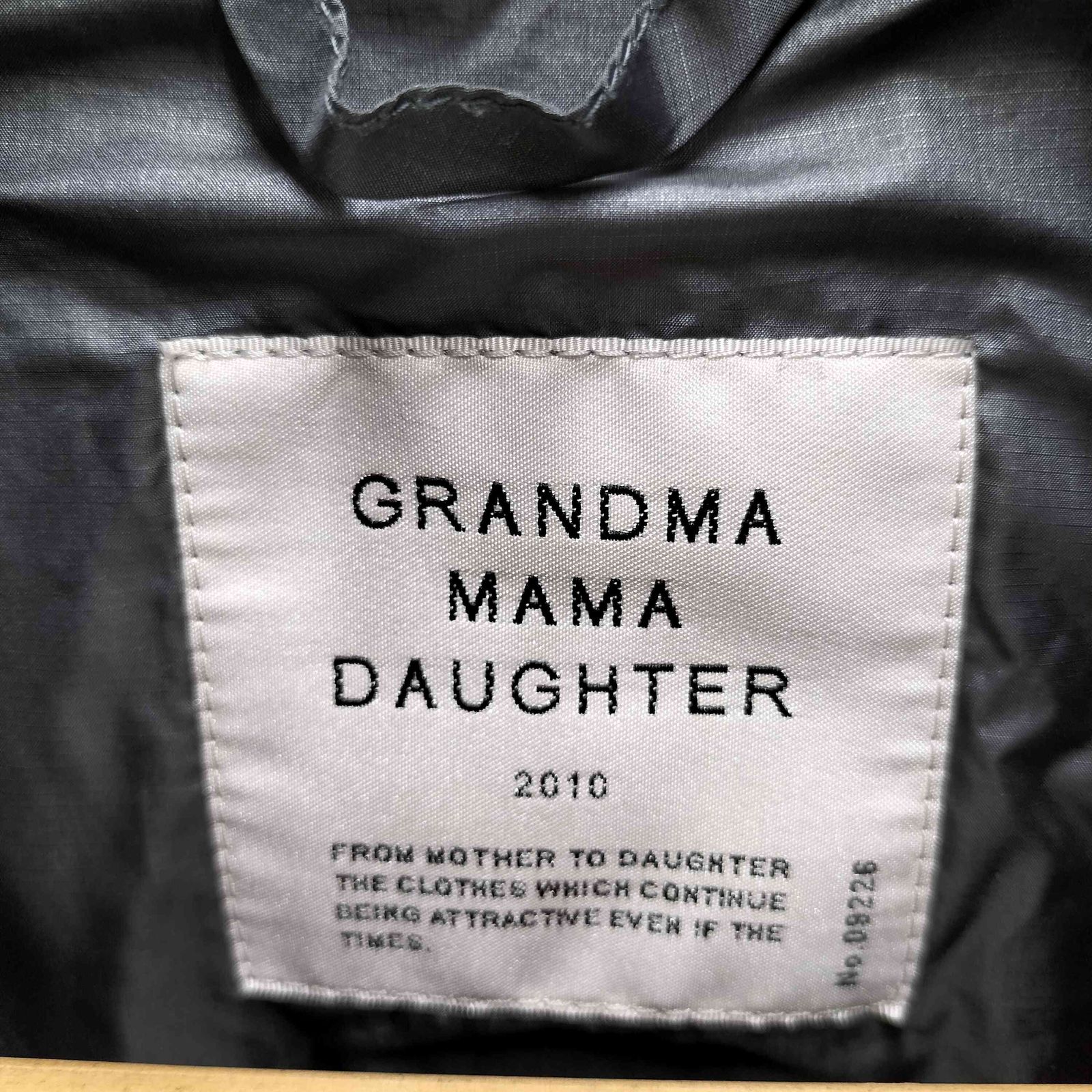 ユーズドフルギ USED古着 GRANDMA MAMA DAUGHTER ショールカラー 