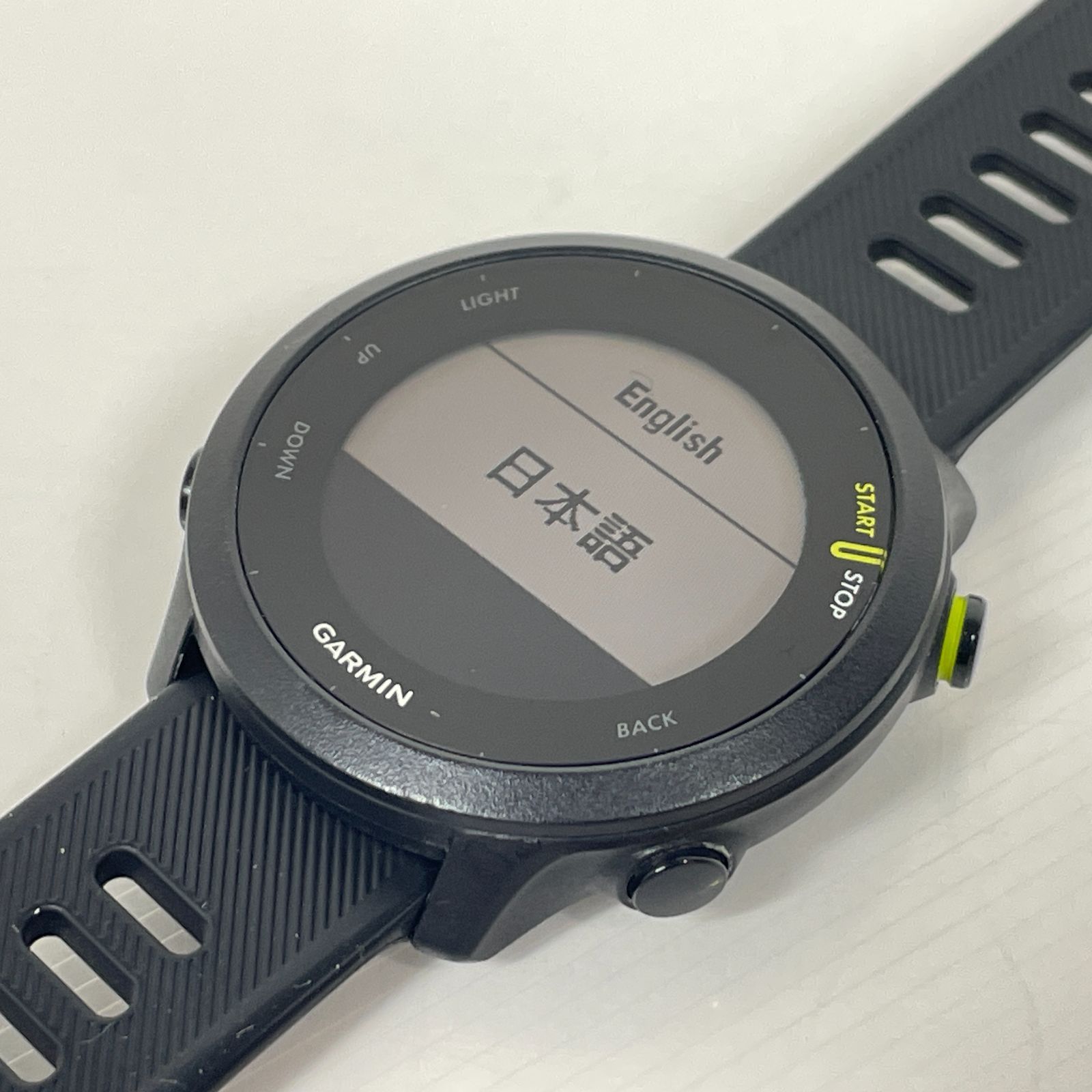 中古・美品】GARMIN ランニングウォッチ FOREATHLETE 55 - メルカリ