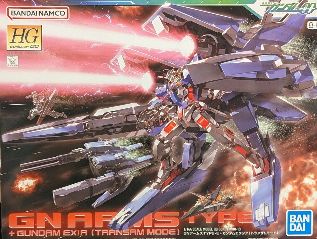 BANDAI SPIRITS HG 1/144 バンダイナムコ版 GNアームズTYPE-E+ガンダム