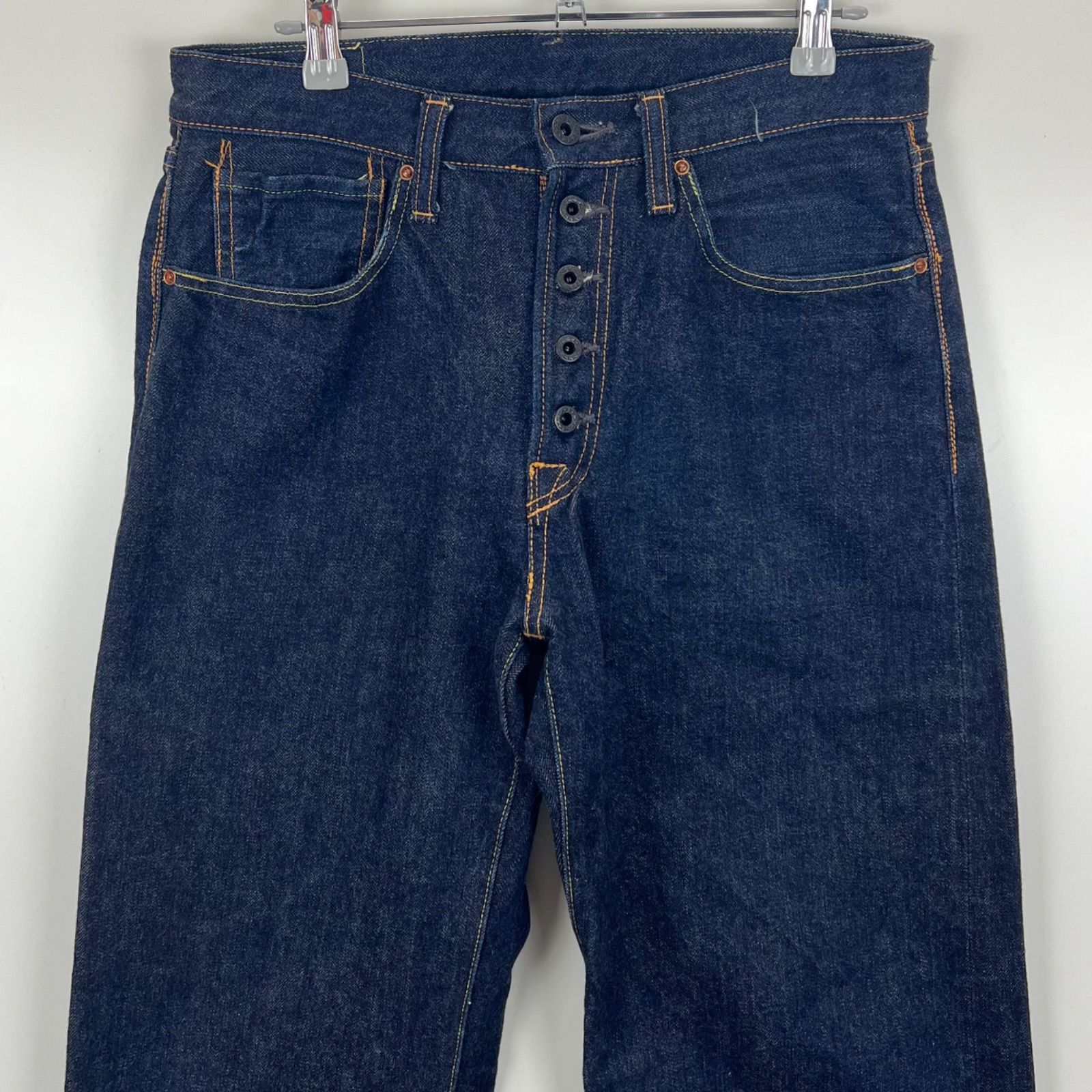 KAPITAL KIRO HIRATA indigo Selvage denim pants 2 M キャピタル 濃紺