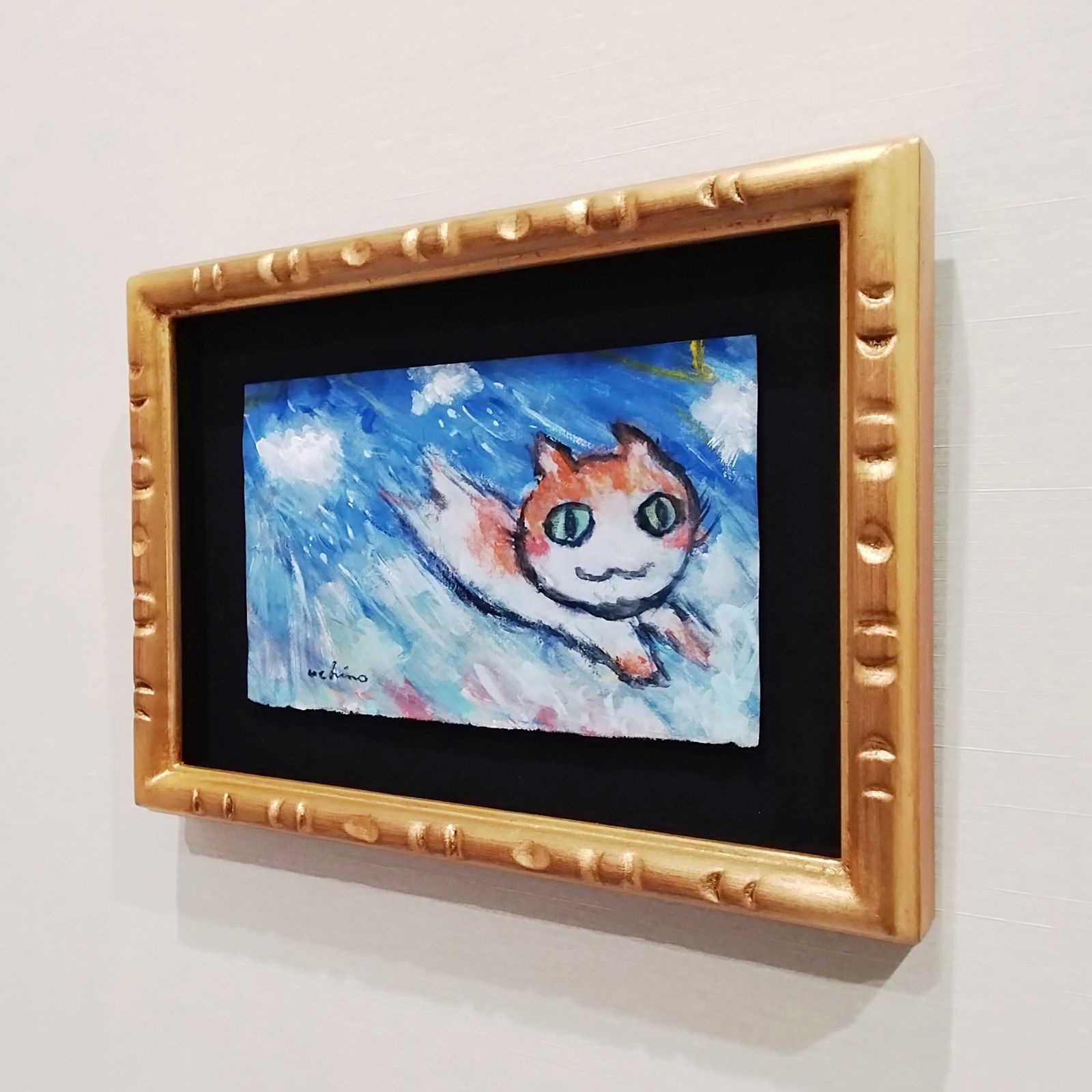 内野隆文 肖像 人物画 絵画 現代美術 アート アンティークペーパー