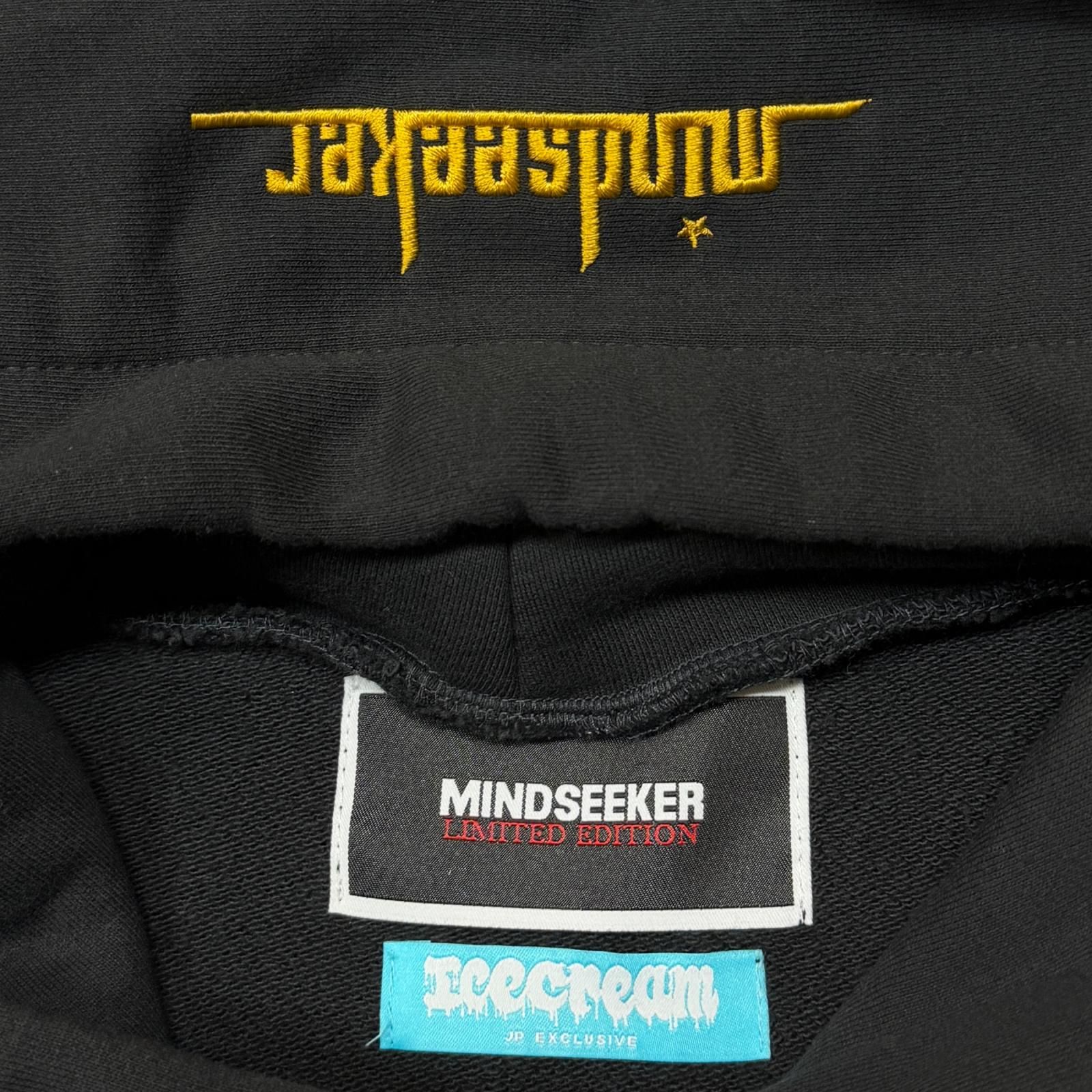 mindseeker × ICECREAM SweatParker スウェットパーカー プリント 