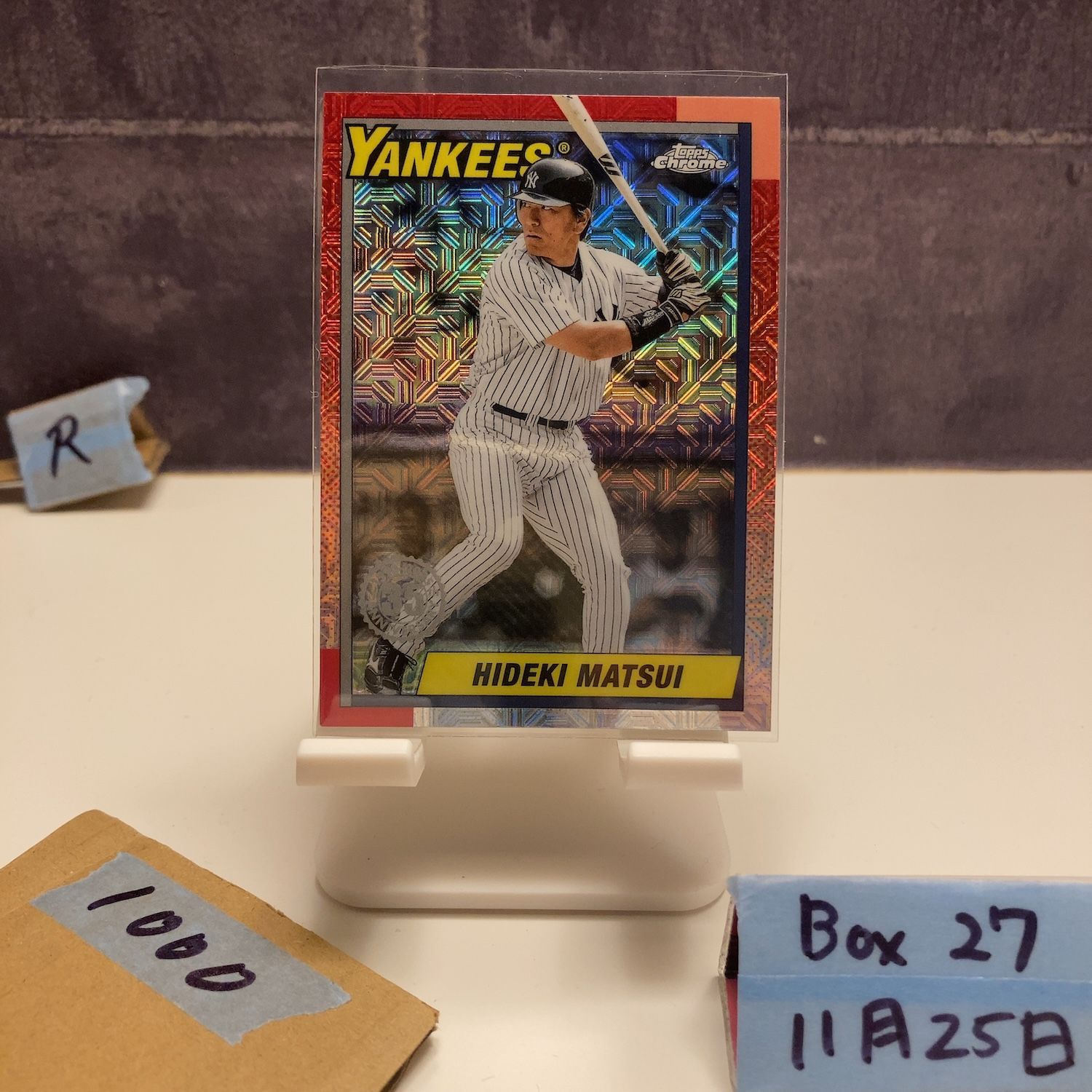 2024 Topps 松井秀喜 Hideki Matsui ニューヨークヤンキース 35th