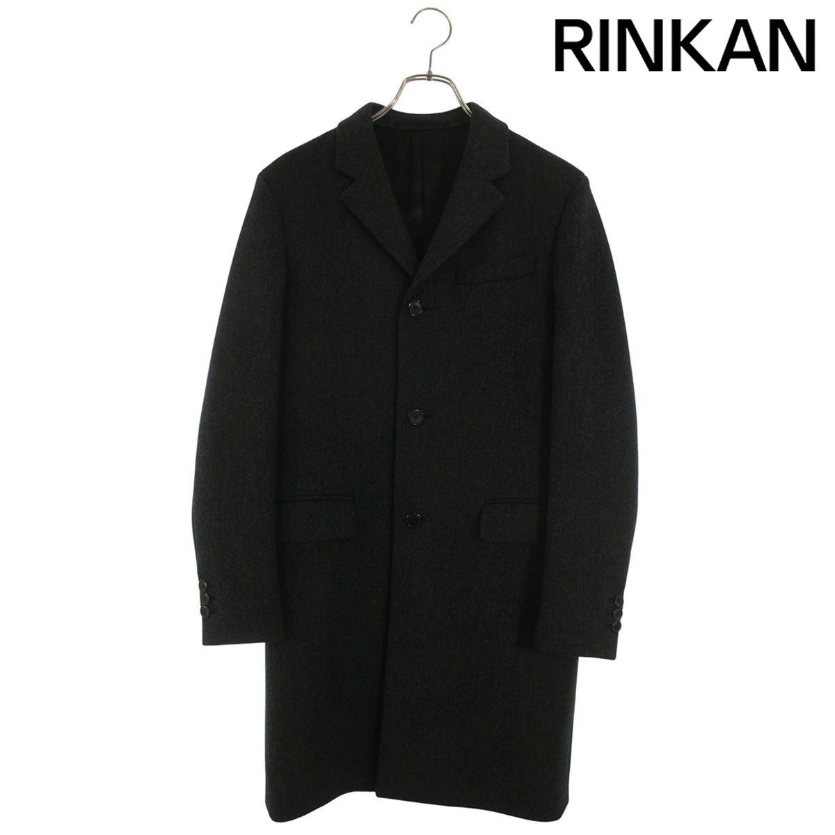 プラダ UC356D ウールチェスターロングコート メンズ 44 - メルカリ