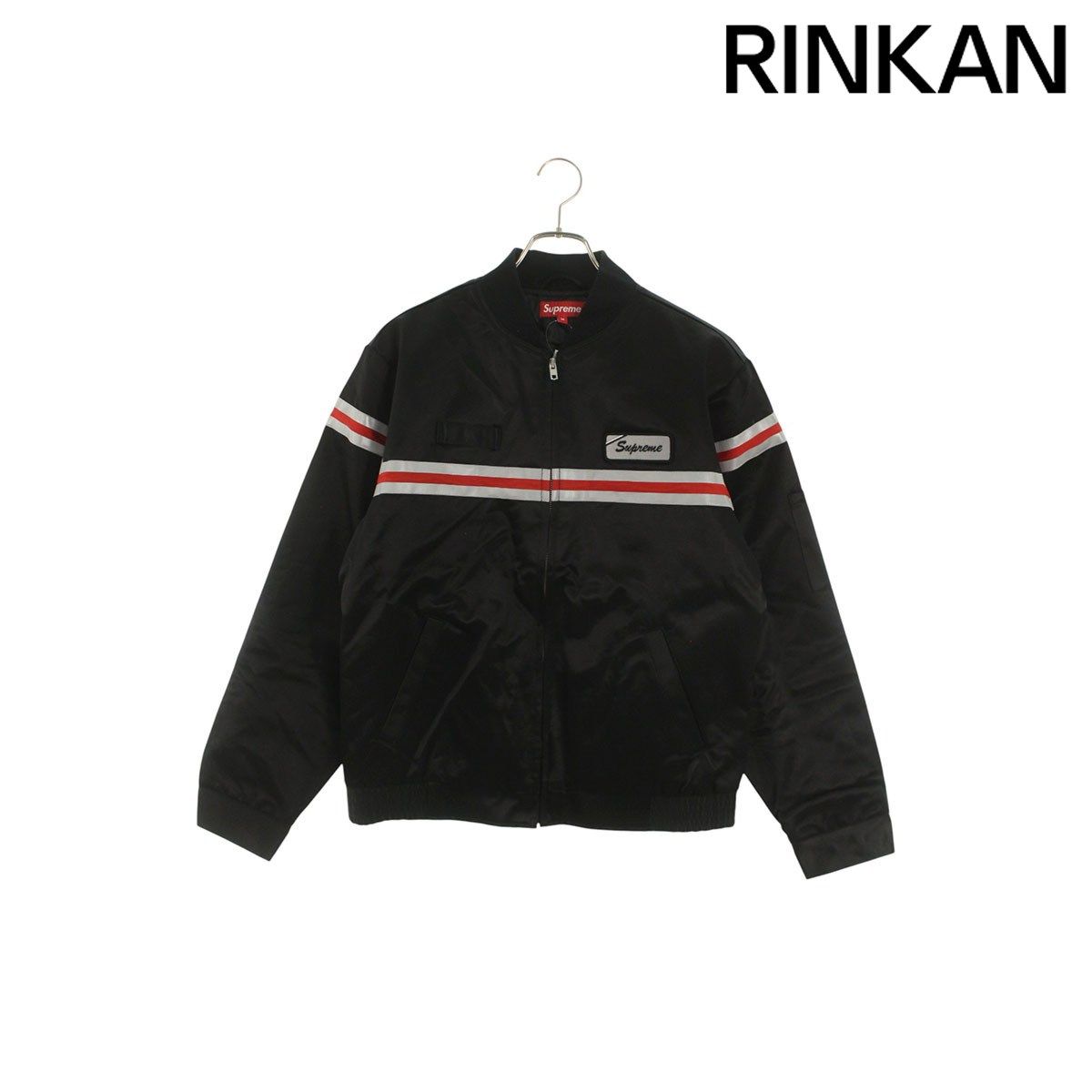 シュプリーム Reflective Stripe Work Jacket リフレクティブジップ