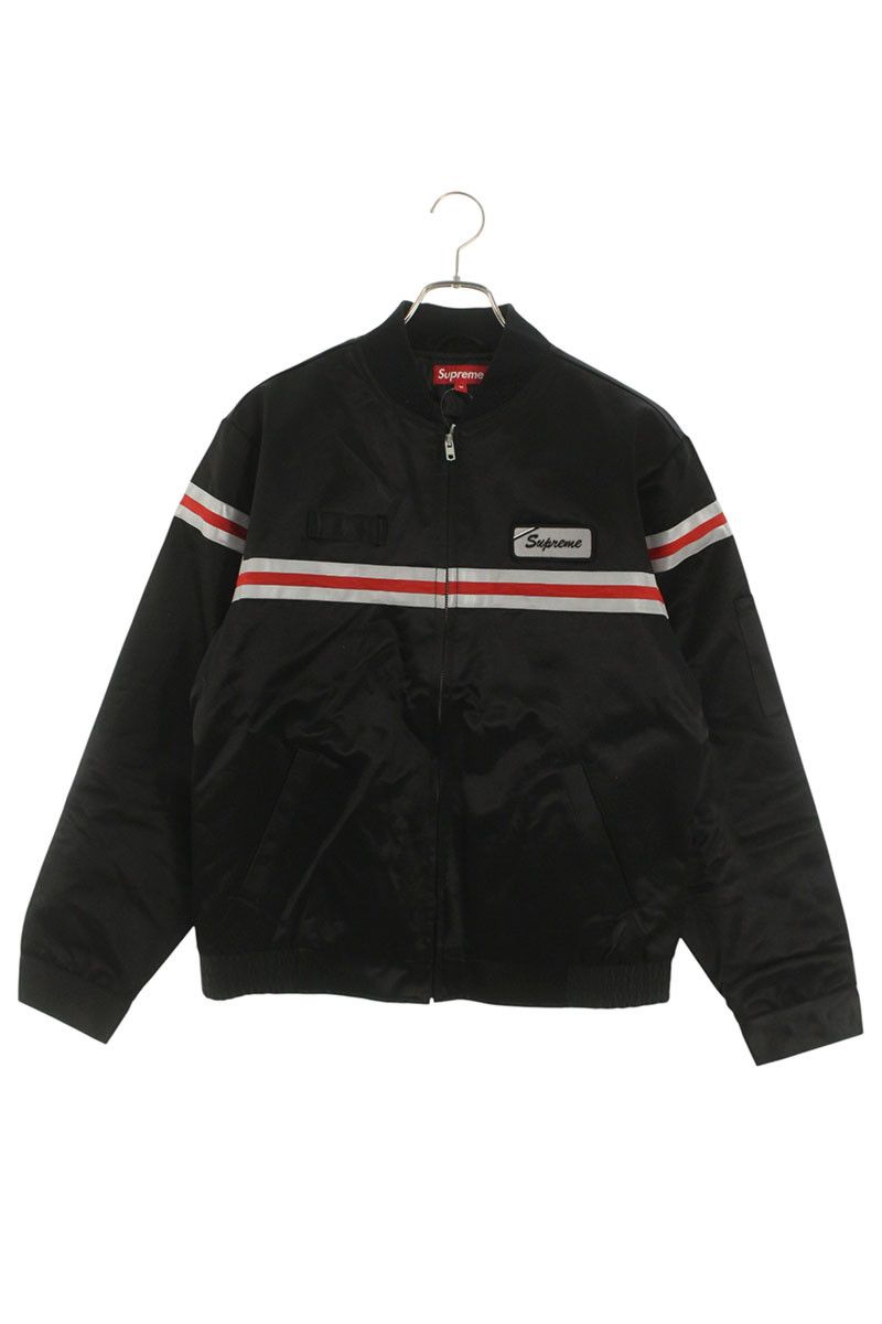シュプリーム Reflective Stripe Work Jacket リフレクティブジップ