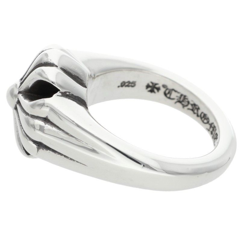 【クロムハーツ C O PLUS LINK カットアウトプラスリング シルバー】 クロムハーツ CUT OUT CH PLUS/カットアウトCHプラスリンク シルバー