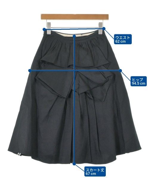 ROCHAS ひざ丈スカート レディース 【古着】【中古】【送料無料  