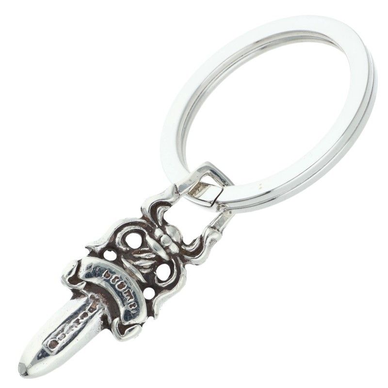 クロムハーツ RNG&No5 DGGR/キーリング#5ダガー シルバーキーリング
