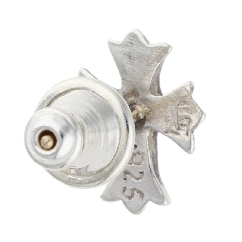 クロムハーツ No2 CH CRS/CHクロススタッド シルバーピアス メンズ