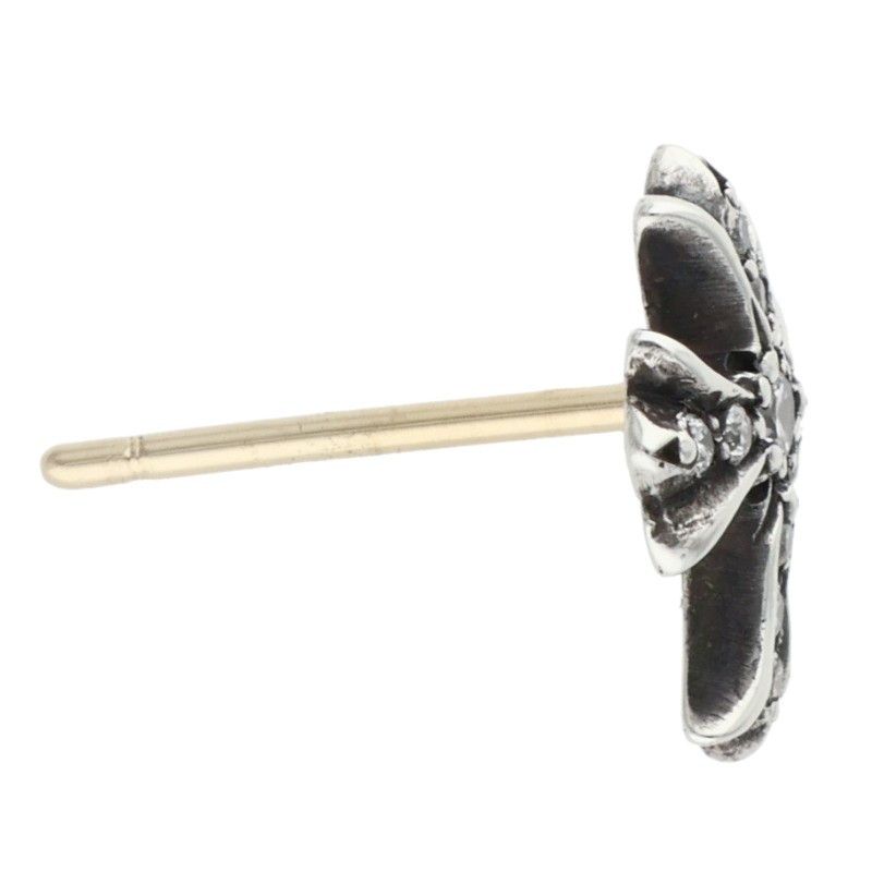 クロムハーツ No2 CH CRS DIA/CHクロススタッド アフターPAVEダイヤ