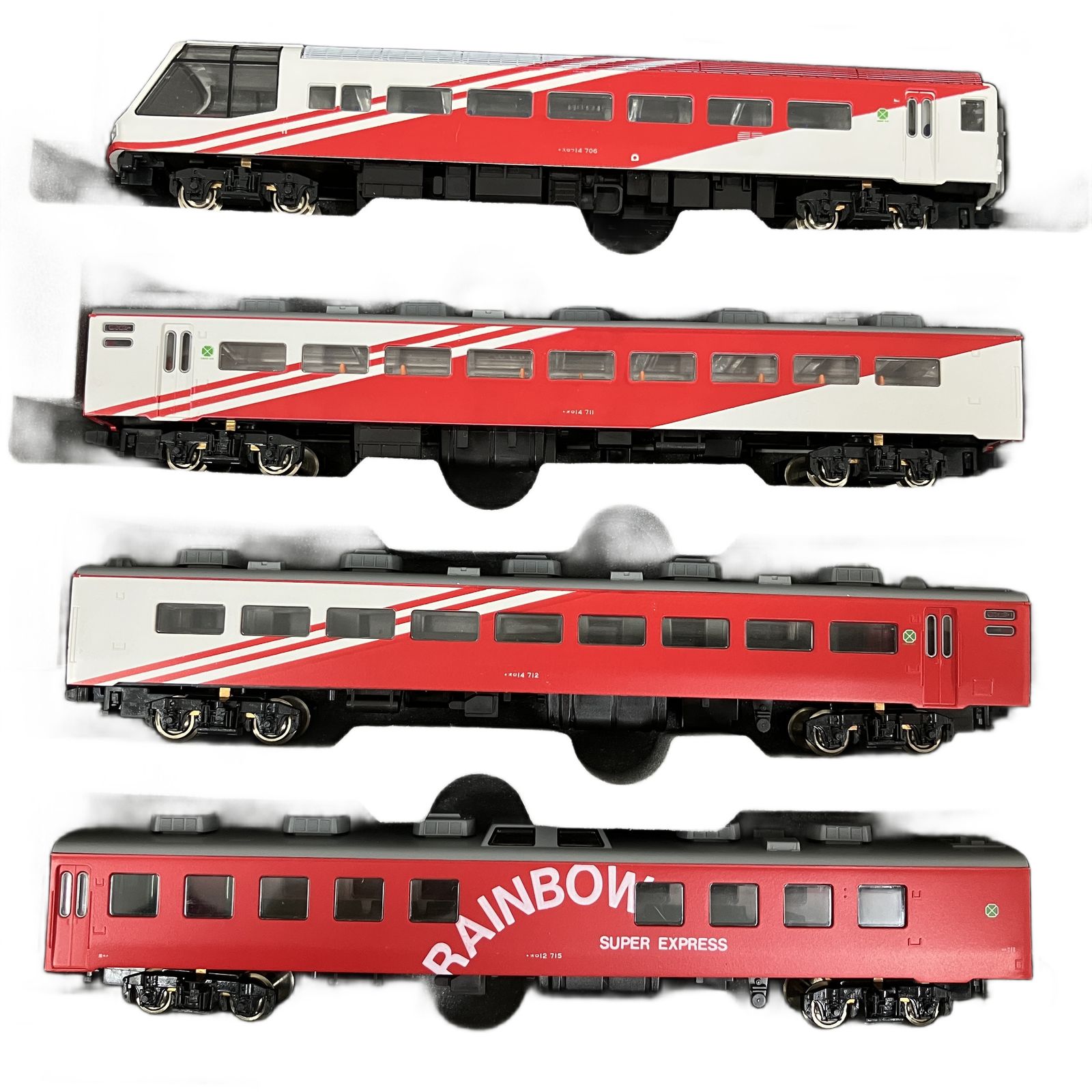 KATO 10-306 SUPER EXPRESS RAINBOW スーパーエクスプレスレインボー N