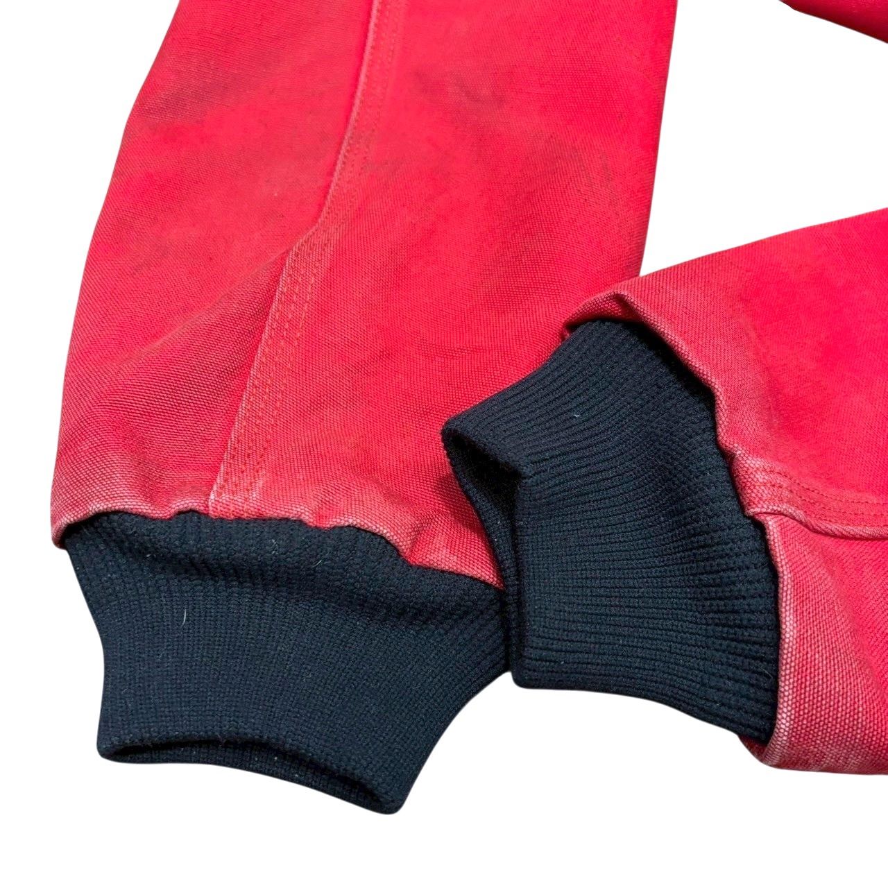 00s ビンテージ カーハート アクティブパーカー レッド S 00年代