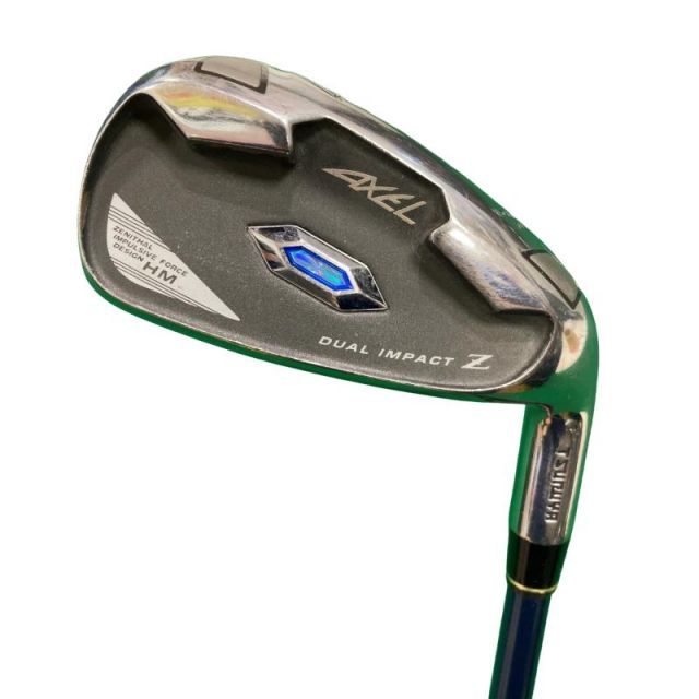 中古】 つるや AXEL DUAL IMPACT Z HM 8S アイアンセット IR AXEL DUAL