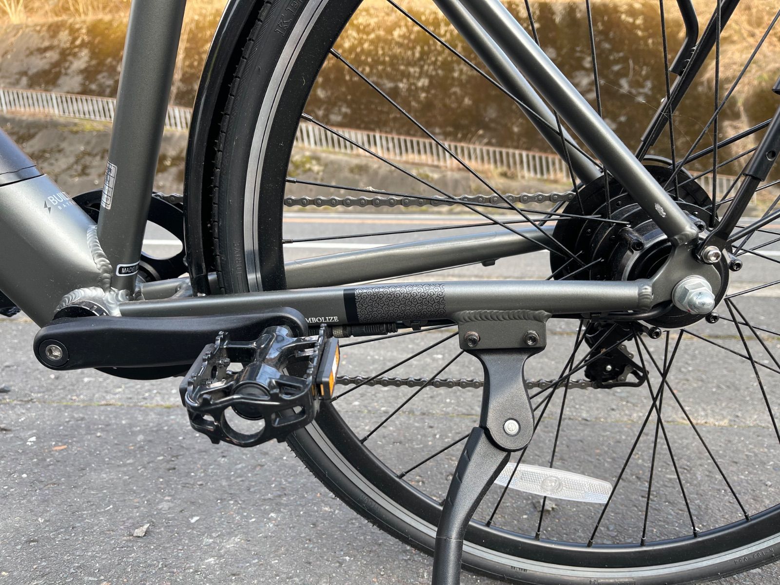 動作確認済】送料無料BUILTIN電動アシスト自転車 DAITORA 36V9.6Ah