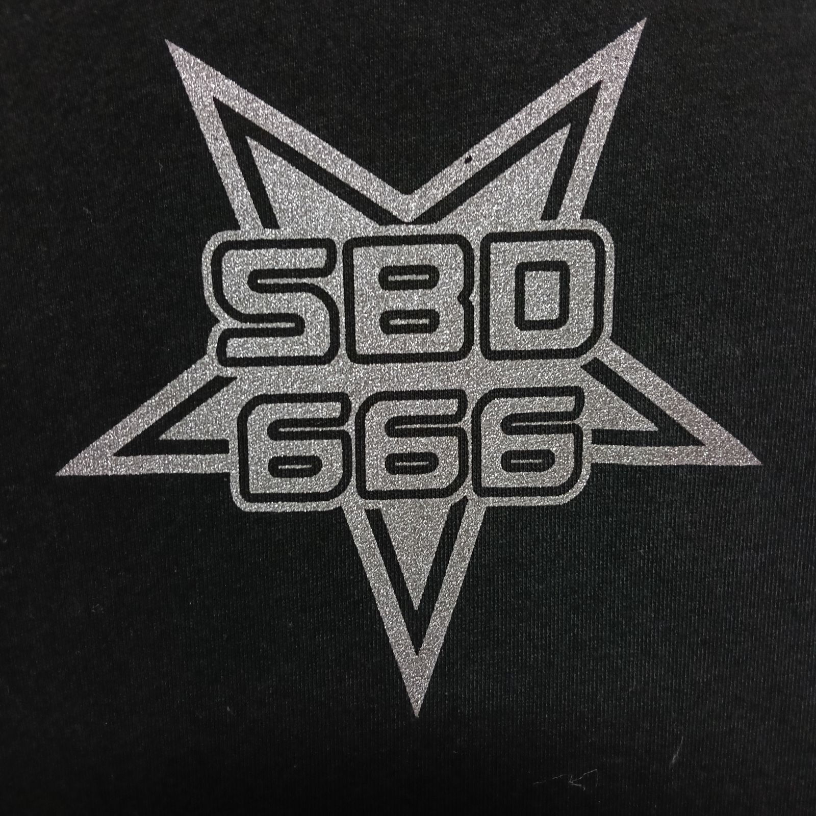 美品SEEN BETTER DAYS 666シーンベターデイズパーカーブラックサイズ 