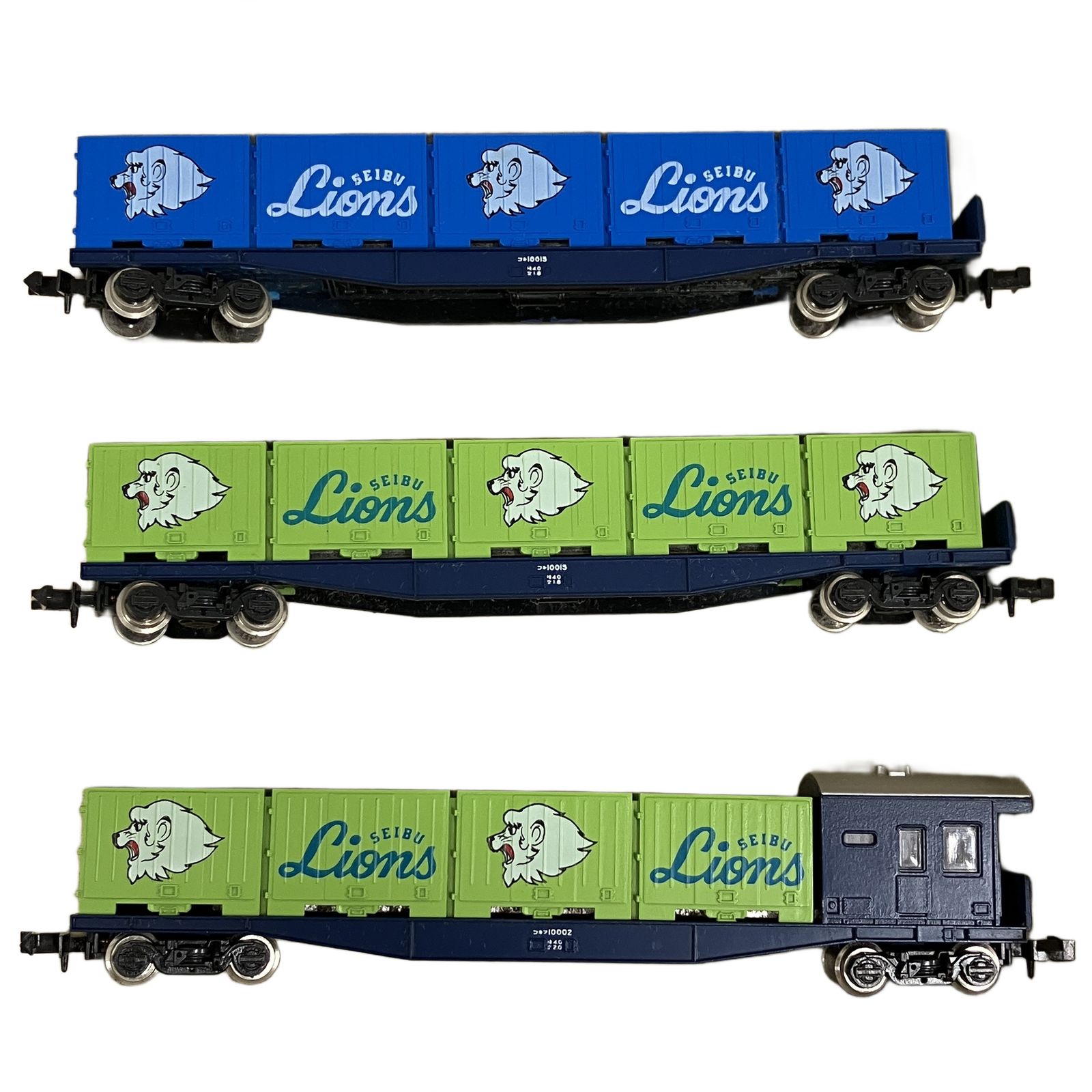 KATO 西武鉄道 E851 レオコンテナ 802B 803B 関水金属 KATO 西武E851形