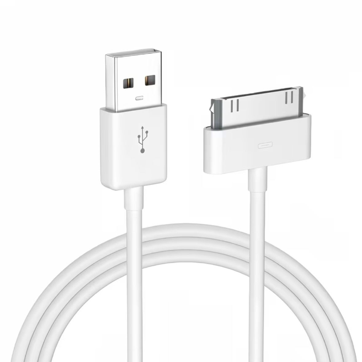 旧型 iPhone iPad iPod 充電器 充電 ケーブル USB 白 1m - メルカリ