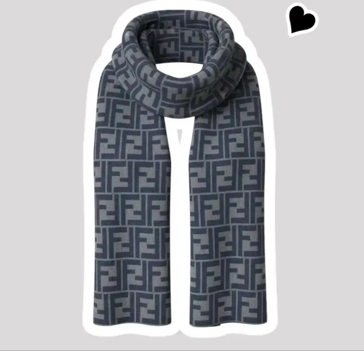 FENDI フェンディ FF ロゴ マフラー スカーフ - メルカリ