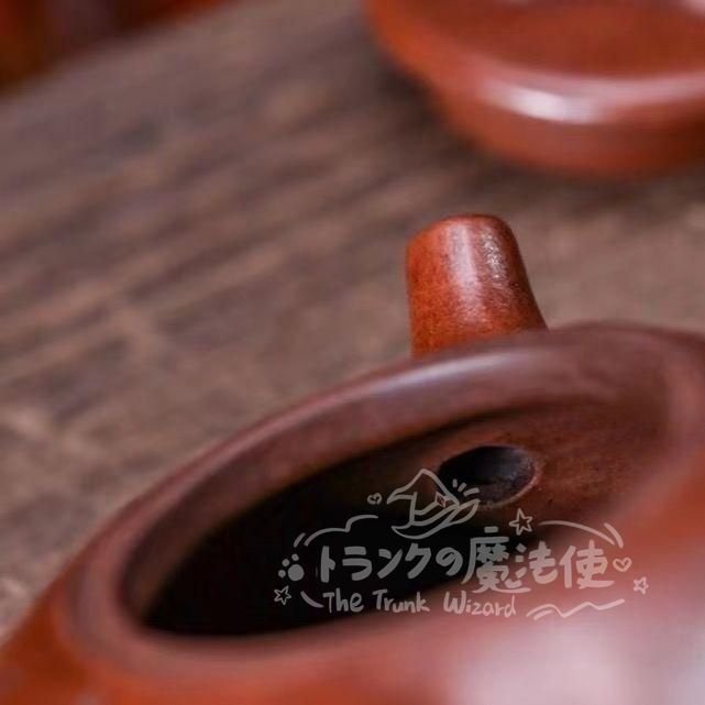 大特価人気商品☆中国宜興 朱泥急須 紫砂壺 中国美術 当時物 古美術