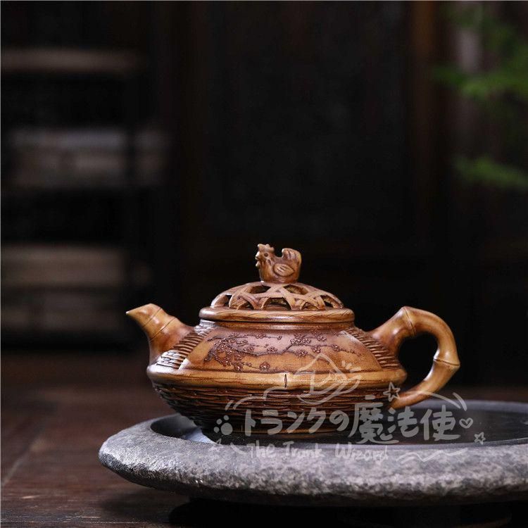 大特価人気商品☆中国茶 茶壺 紫砂 急須 茶器 茶道具 茶壷 宜興紫砂