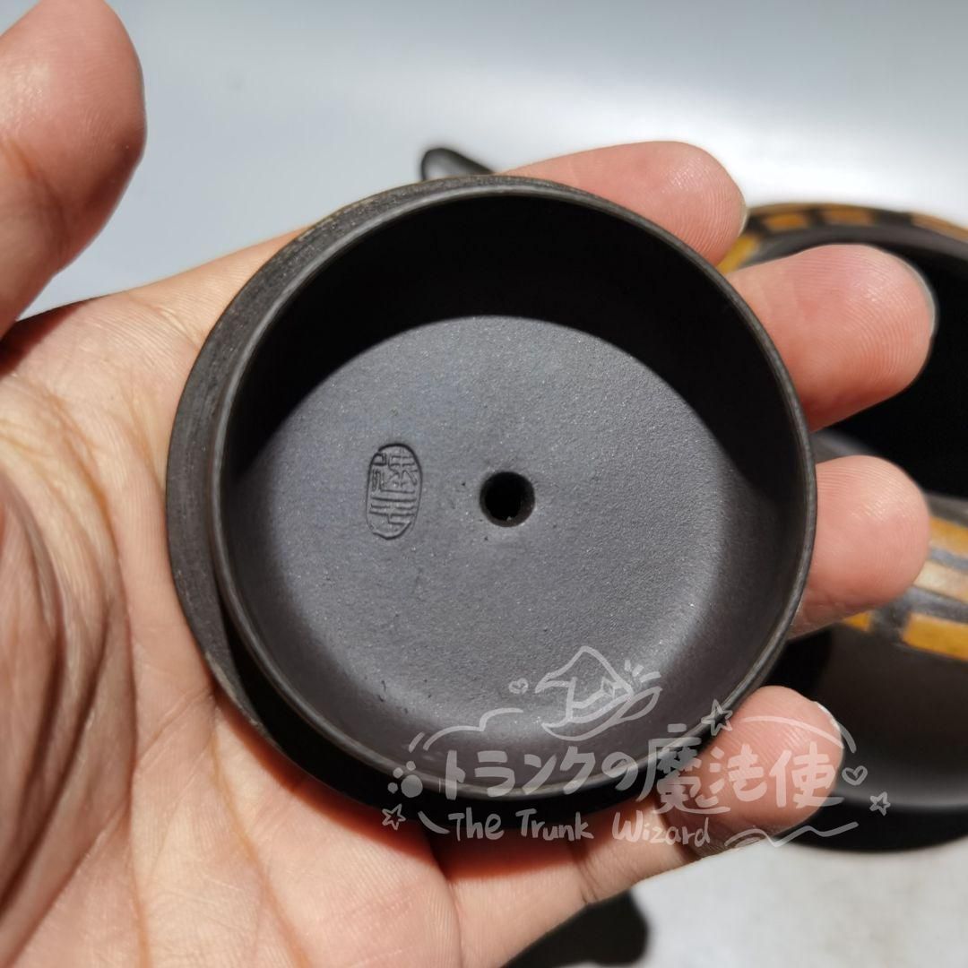 大特価人気商品☆中国 宜興 八卦紫砂壷 急須 CCH117P009 - メルカリ