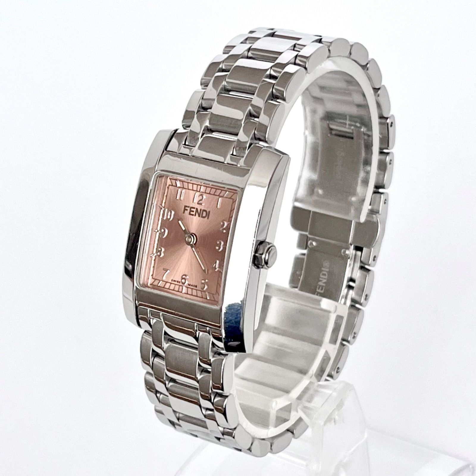 フェンディ 7000L レディース 腕時計 磨き済み 美品】FENDI 電池新品