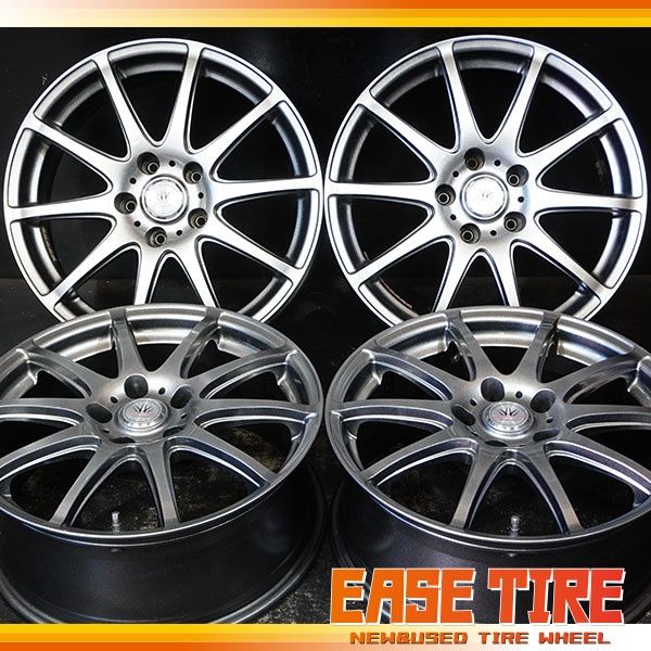 BADX ロクサーニスポーツ 17×7J +38 114.3 5H 4本 アルファード ヴェル