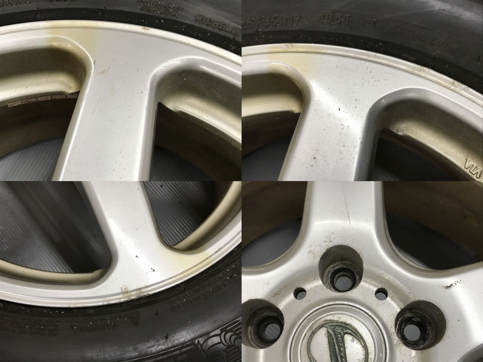 ◎すぐ使えます バリ溝 MICHELIN X-ICE 225/65R17 ホイール良品 17in 