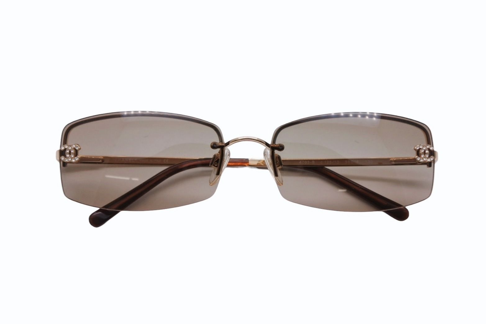 極美品 CHANEL シャネル サングラス アイウェア 4093-B c.125/13