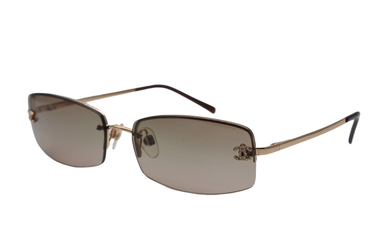 極美品 CHANEL シャネル サングラス アイウェア 4093-B c.125/13