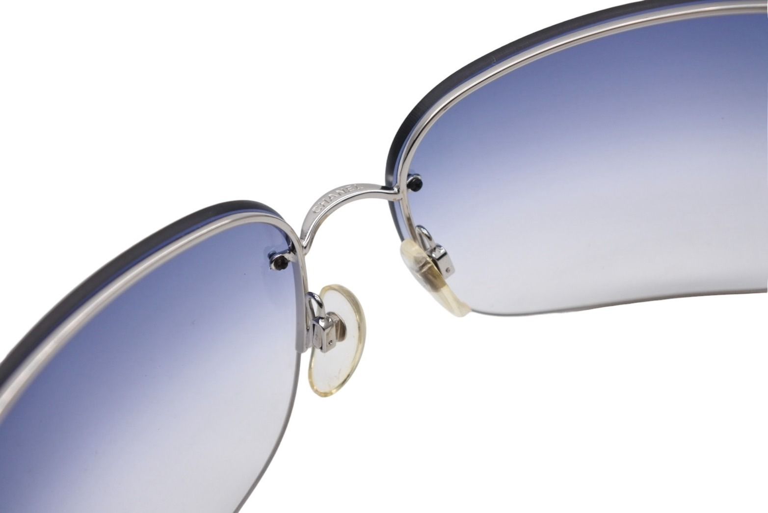 CHANEL シャネル リムレス サングラス 4112 c 124 8g サイズ62□ 16 CHANEL シャネル リムレス サングラス 4112 c 124 8g サイズ62□ 16